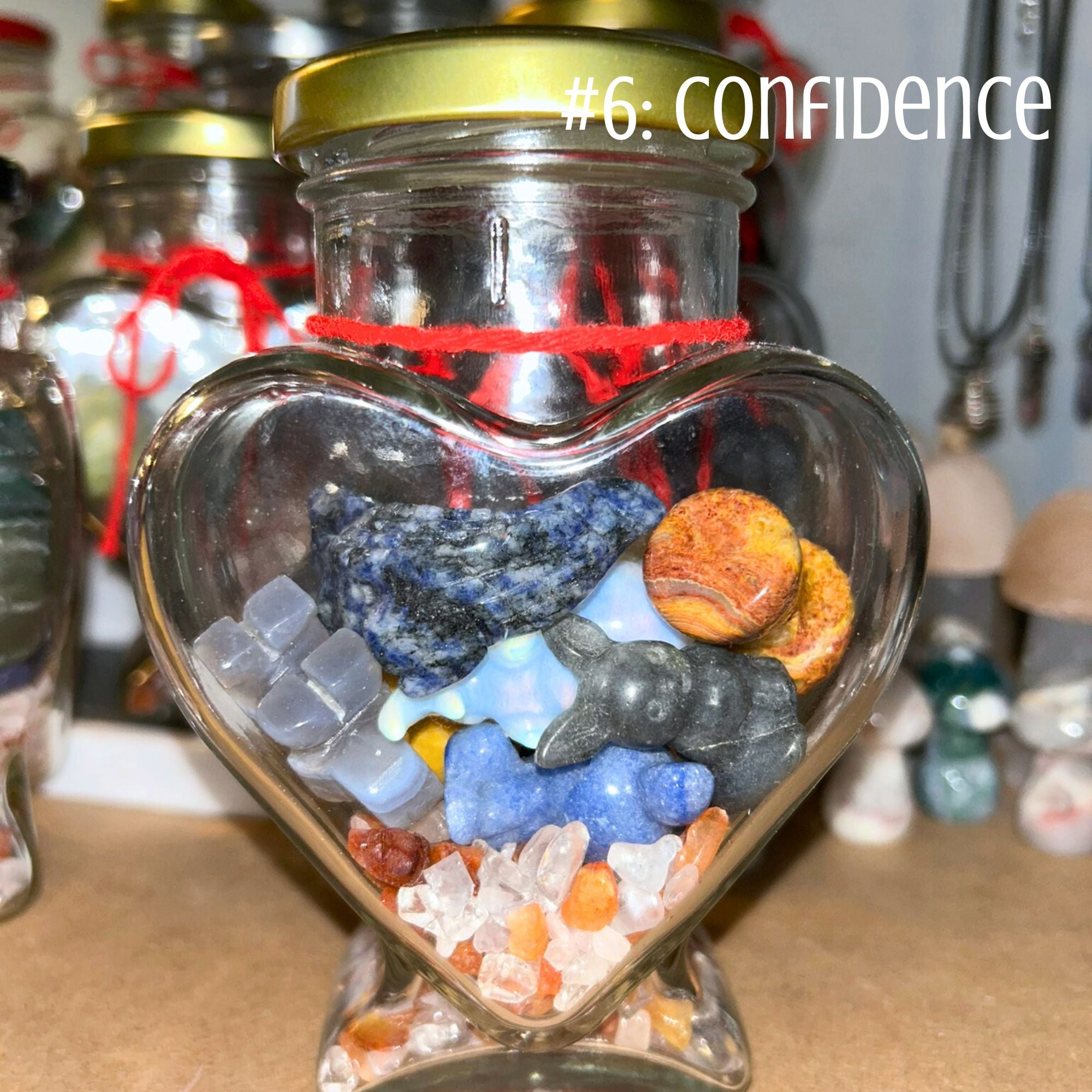 Valentine's Day Limited Edition Heart Jars (10 Carvings Each)