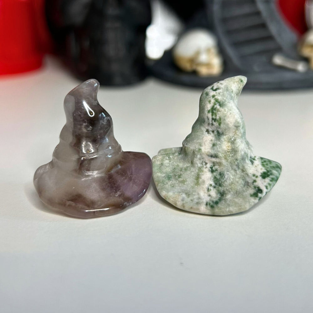 Mystery Sorting Hat Carvings