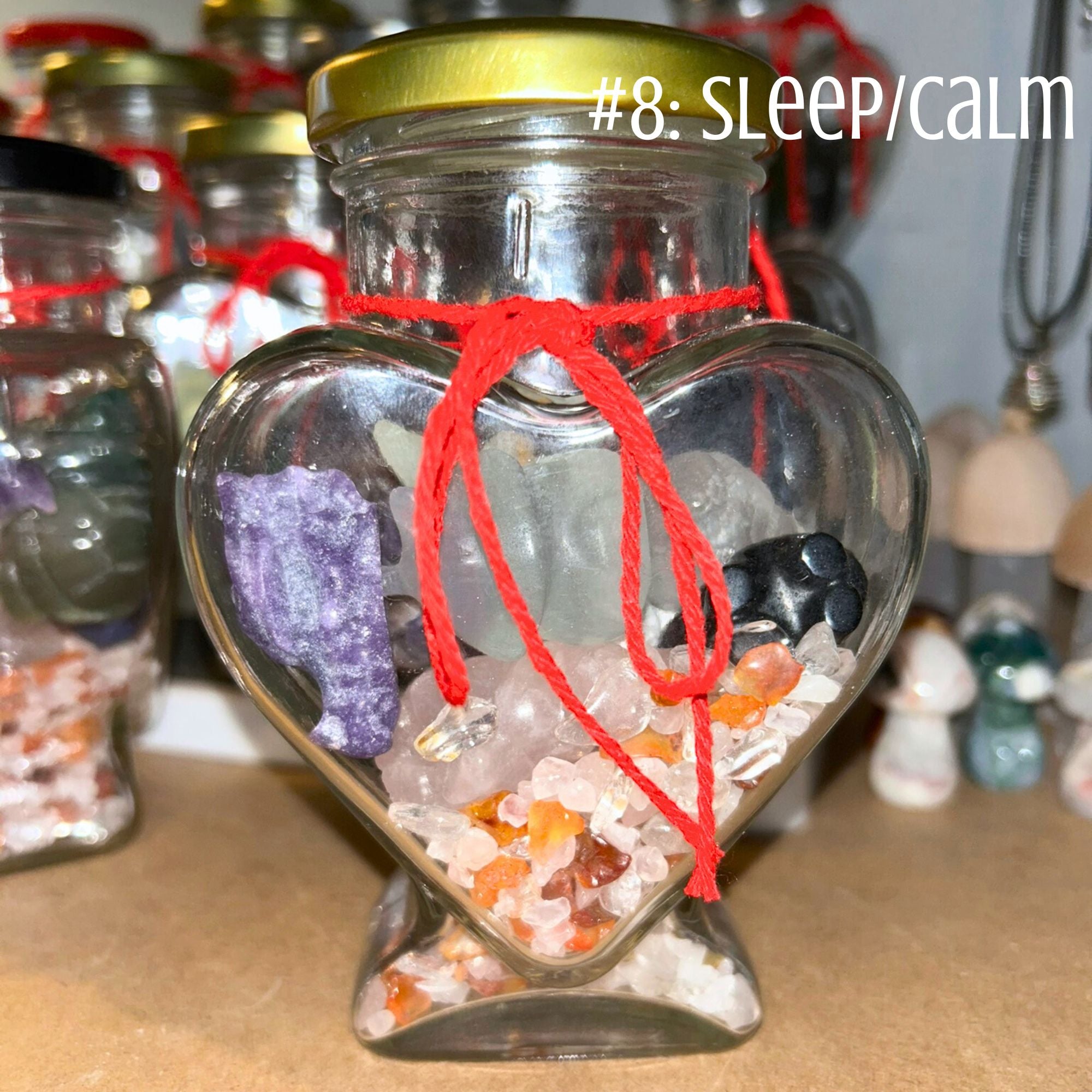 Valentine's Day Limited Edition Heart Jars (10 Carvings Each)