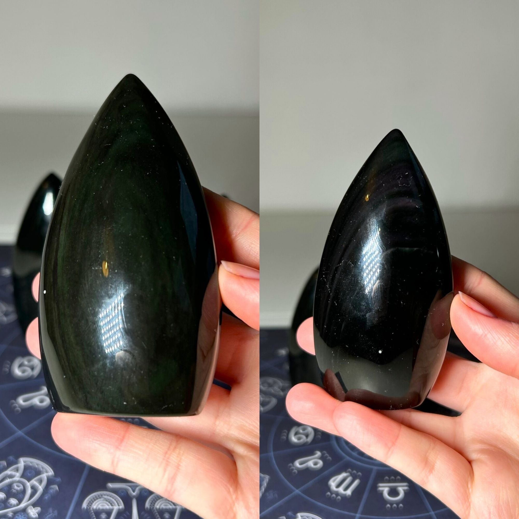 Rainbow Obsidian Freeforms