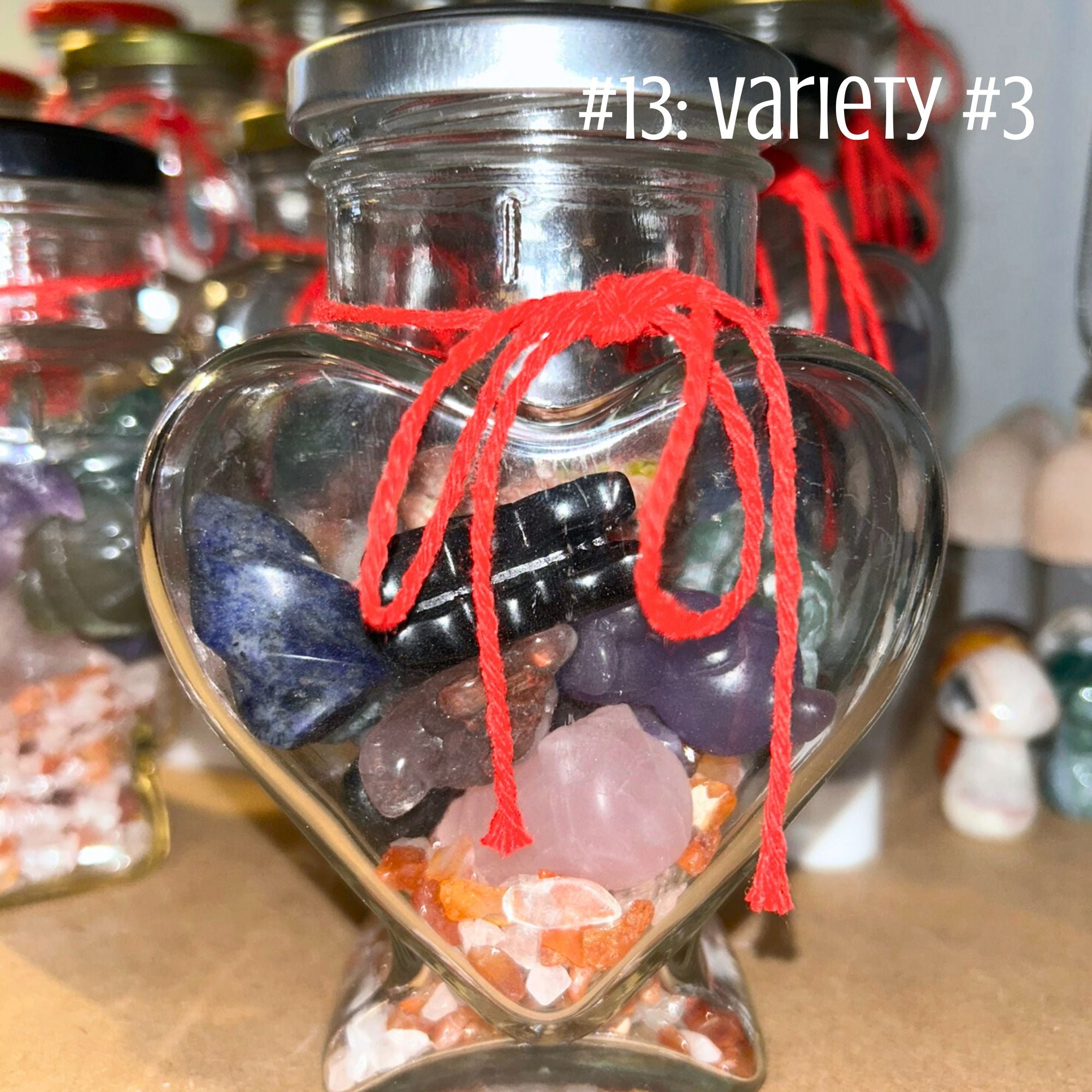 Valentine's Day Limited Edition Heart Jars (10 Carvings Each)