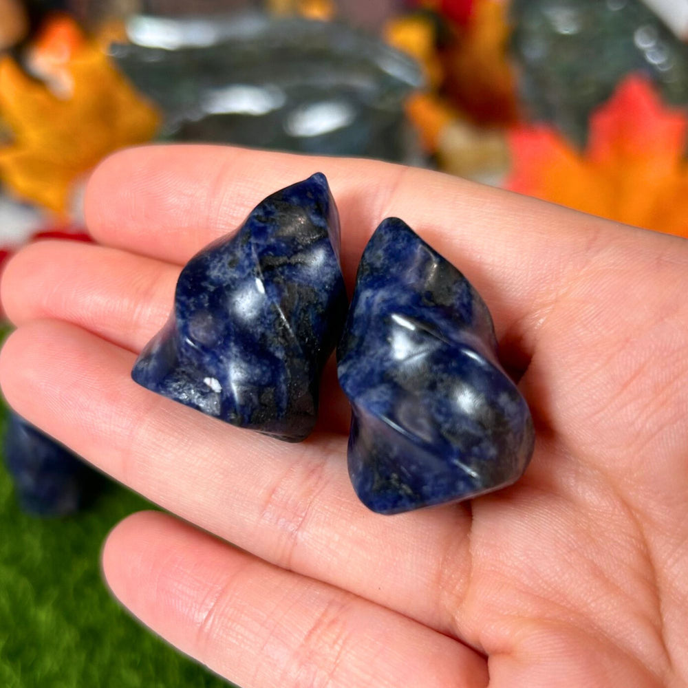 Sodalite Mini Flames