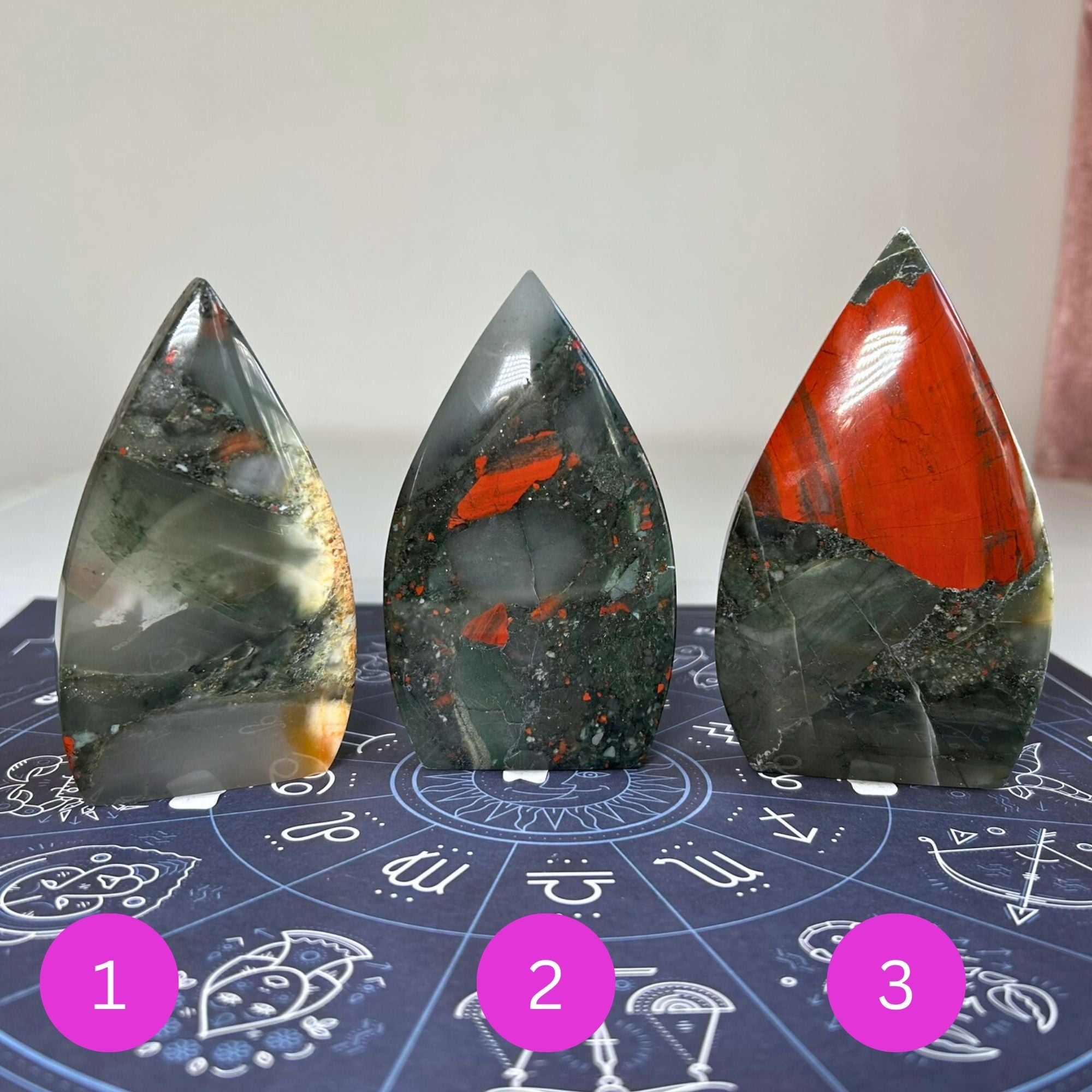 Bloodstone Freeforms