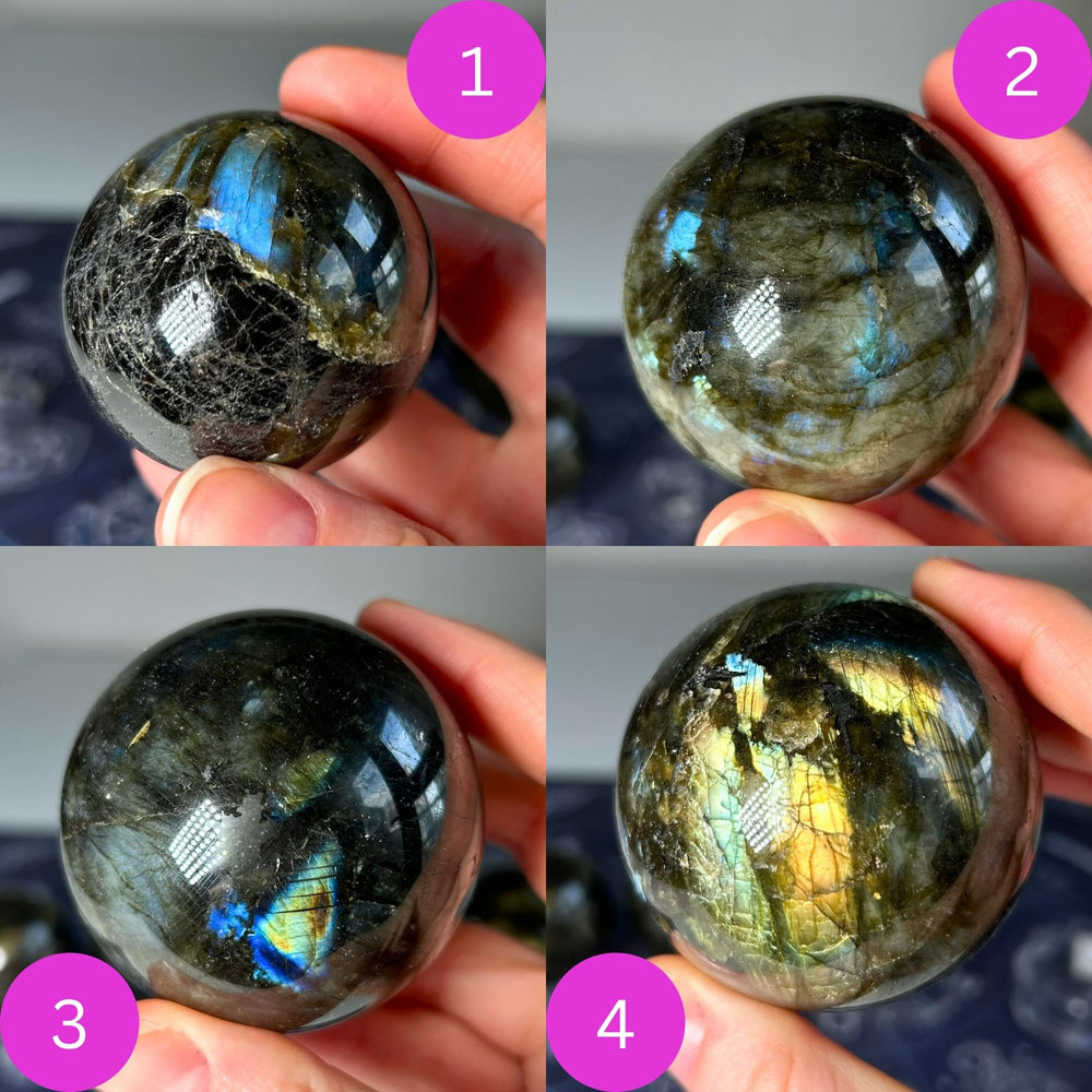 Labradorite Spheres