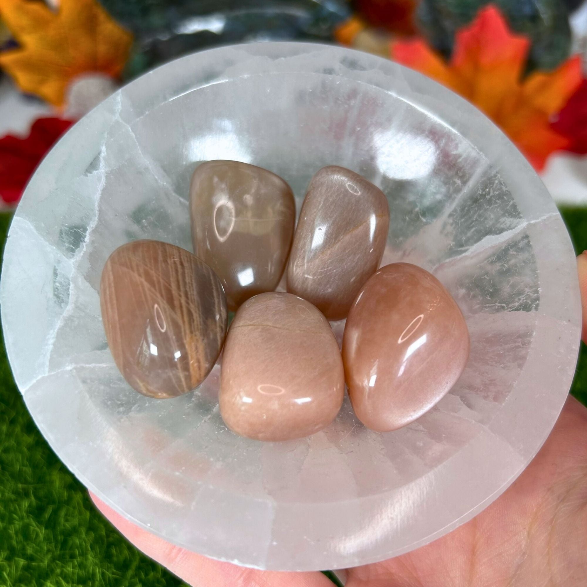 Peach Moonstone for Divine Feminine Energy