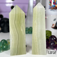 Afghan Jade Points - Kelp Towers MagiCandleSOS Large 