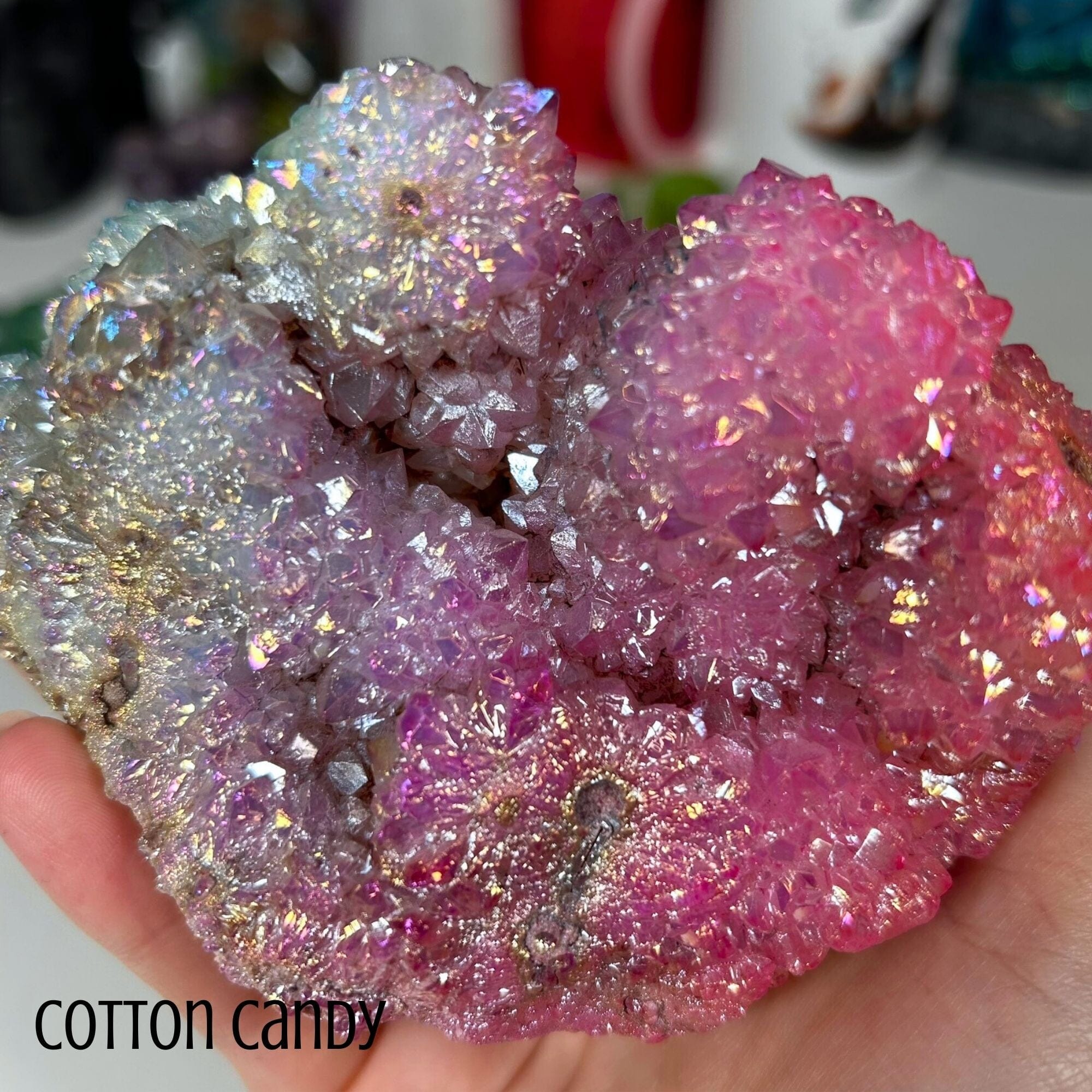 Aura Crystal Clusters - Coral Reefs Specimens MagiCandleSOS 