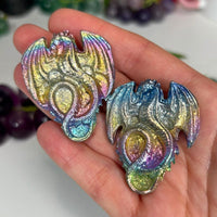 Bismuth Carvings Carvings MagiCandleSOS Dragons 