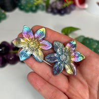 Bismuth Carvings Carvings MagiCandleSOS Flowers 