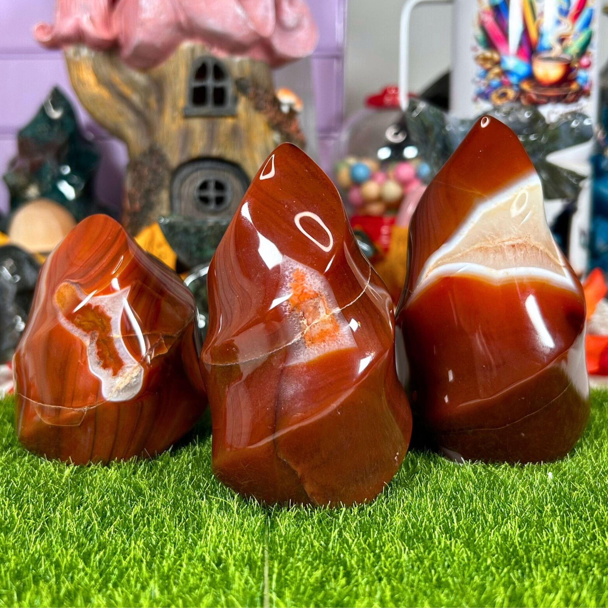 Carnelian Flames Flames MagiCandleSOS 