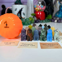 Carving Pumpkin Patch | Forest Vs. Safari Themed Mystery Crystal Carvings Bundles MagiCandleSOS 