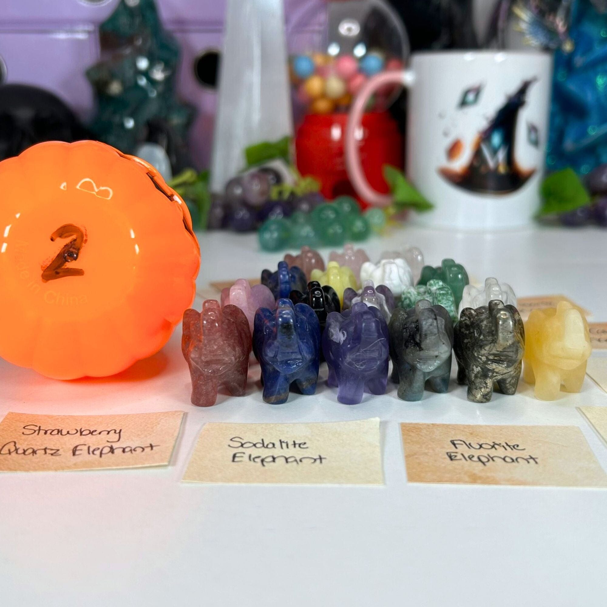 Carving Pumpkin Patch | Forest Vs. Safari Themed Mystery Crystal Carvings Bundles MagiCandleSOS 