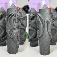 Composite Shungite Dragon Points Towers MagiCandleSOS 