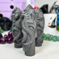 Composite Shungite Dragon Points Towers MagiCandleSOS 