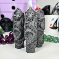 Composite Shungite Dragon Points Towers MagiCandleSOS 