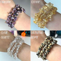 Crystal Chip Bracelet - Choose Your Own or Let The Tarot Decide! MagiCandleSOS 