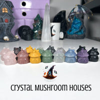 Crystal Mushroom Houses MagiCandleSOS 