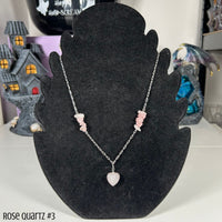 Crystal Necklaces Handcrafted by 8Moons MagiCandleSOS 