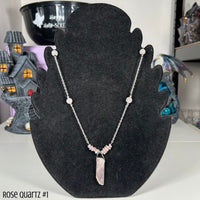 Crystal Necklaces Handcrafted by 8Moons MagiCandleSOS 