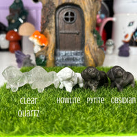 Crystal Wiener Dog Carvings Carvings MagiCandleSOS 