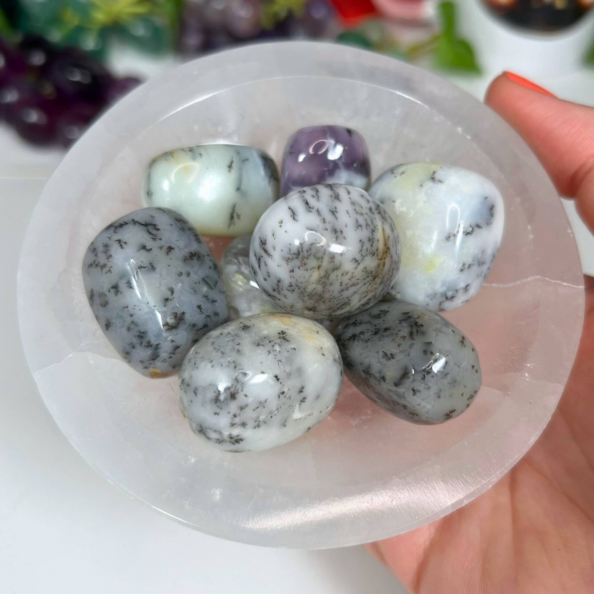 Dendritic Opal for Personal Growth MagiCandleTT 