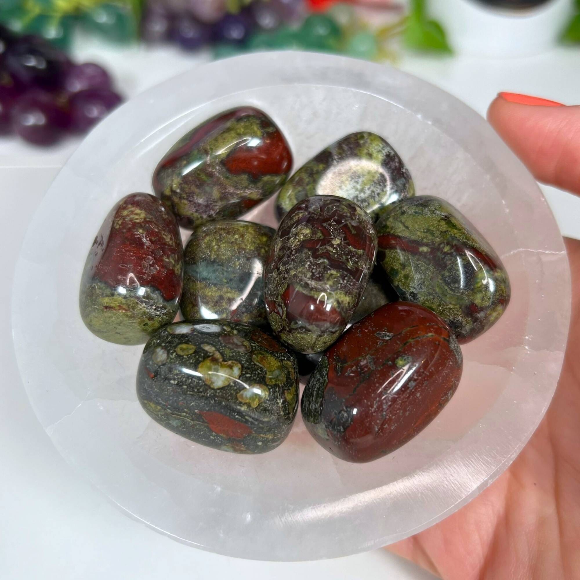 Dragon's Blood Jasper for Personal Power MagiCandleTT 