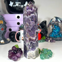 Dream Amethyst Large Tower - "Roman" Towers MagiCandleSOS 