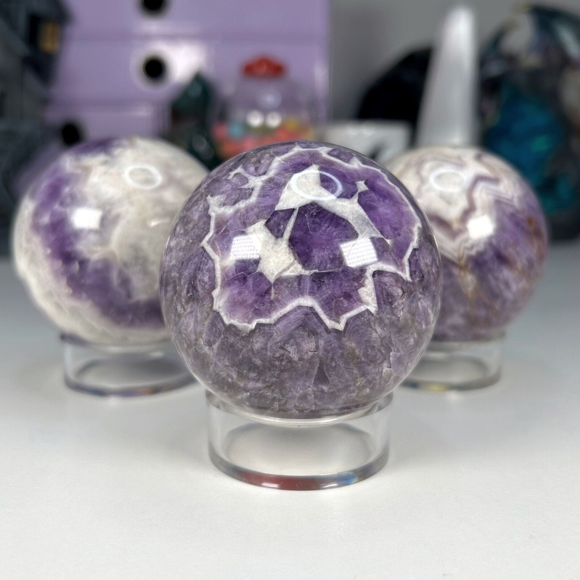 Dream Amethyst Spheres Spheres MagiCandleSOS 