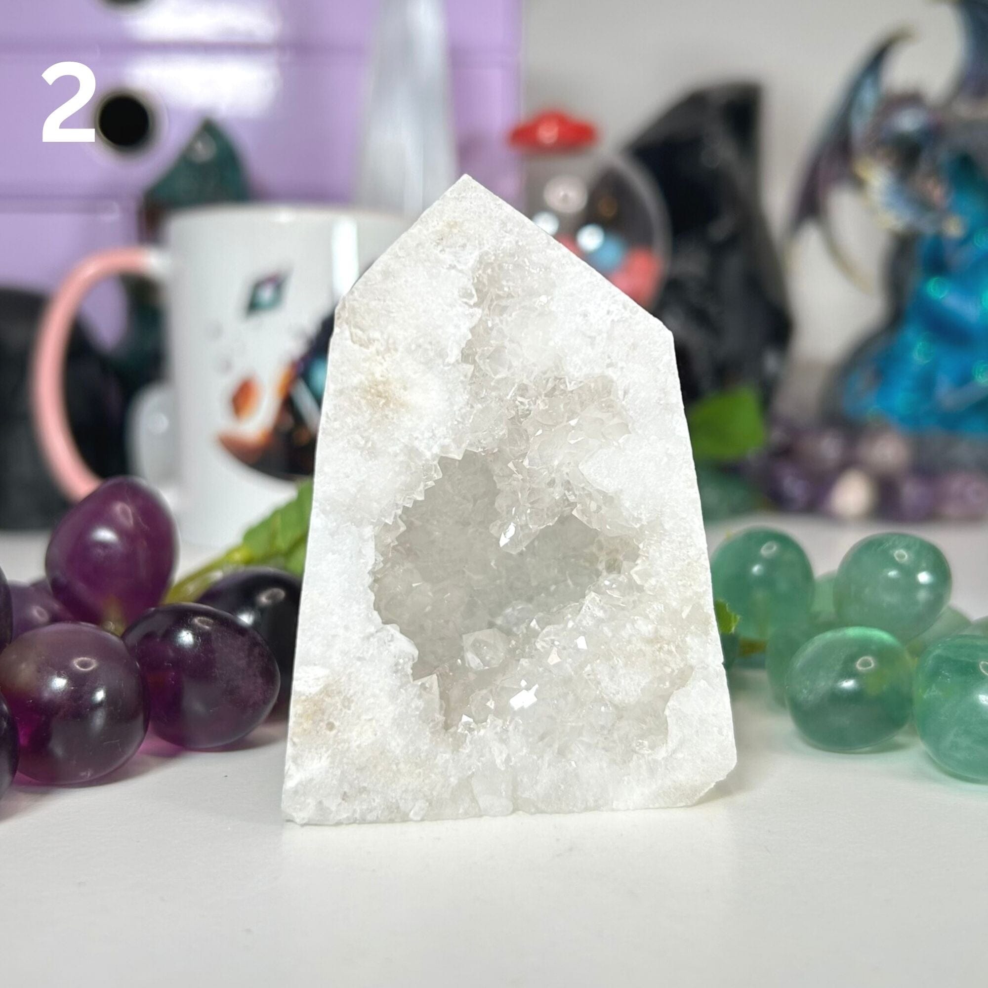 Druzy Quartz Points Towers MagiCandleSOS 2 