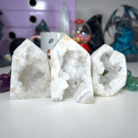 Druzy Quartz Points Towers MagiCandleSOS 