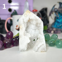 Druzy Quartz Points Towers MagiCandleSOS 