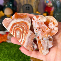 Flower Agate Clouds Carvings MagiCandleSOS 