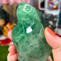 Green Fluorite Flame Flames MagiCandleSOS 