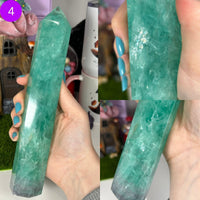 Green Fluorite Towers (Baha Blast) Towers MagiCandleSOS 