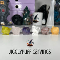 Jigglypuff - Pokemon Carvings MagiCandleSOS 