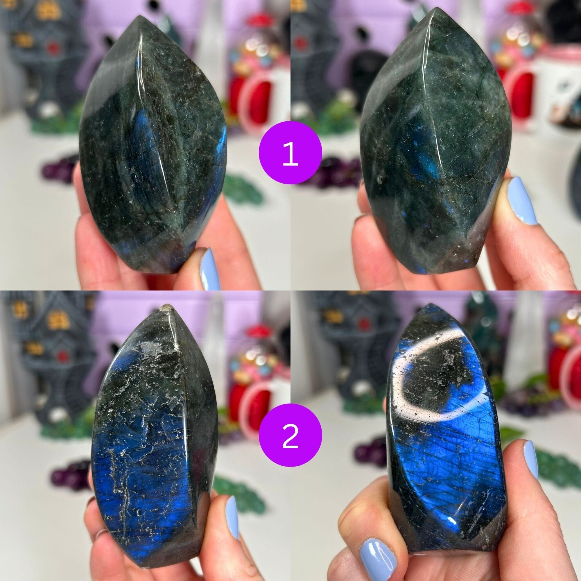 Labradorite Flames Flames MagiCandleSOS 1 