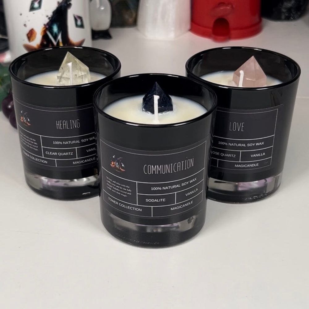 MagiCandle Tower Collection - 100% Soy Wax Candle Candles MagiCandleSOS 