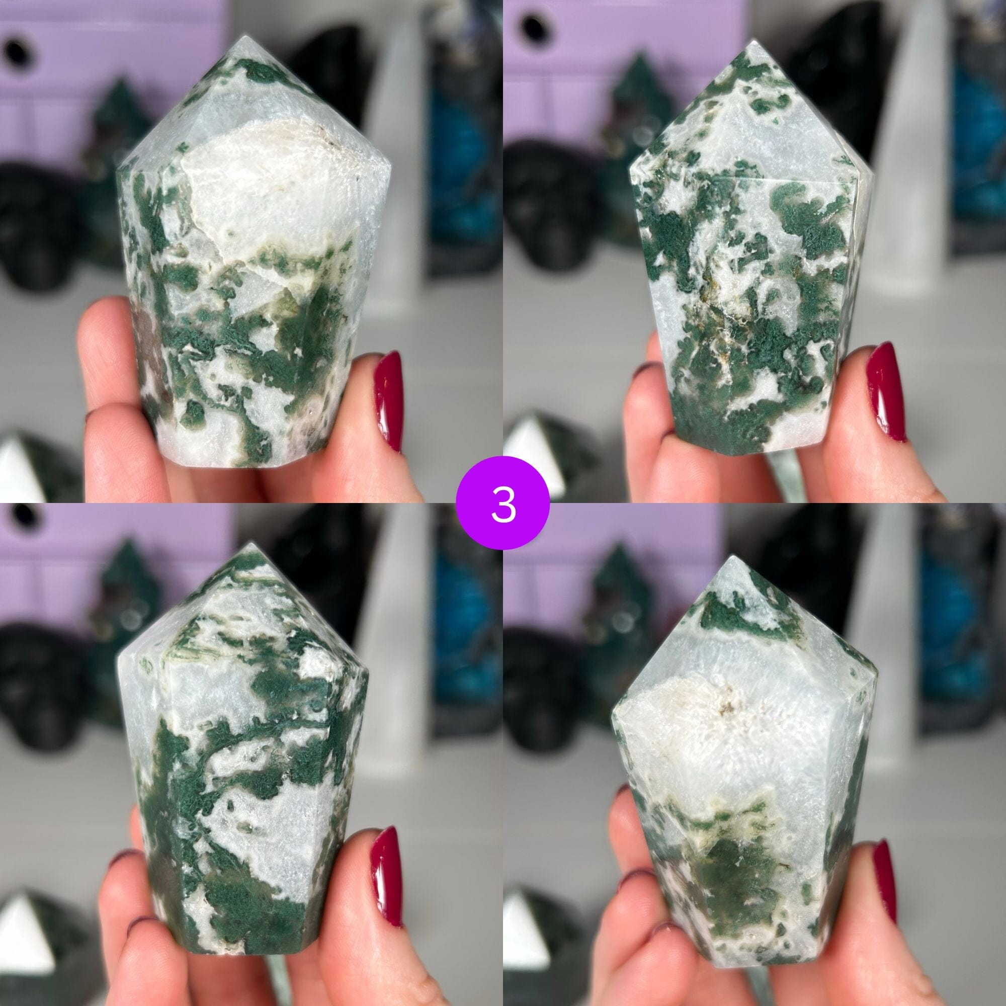 Moss Agate Cupcakes MagiCandleSOS 3 