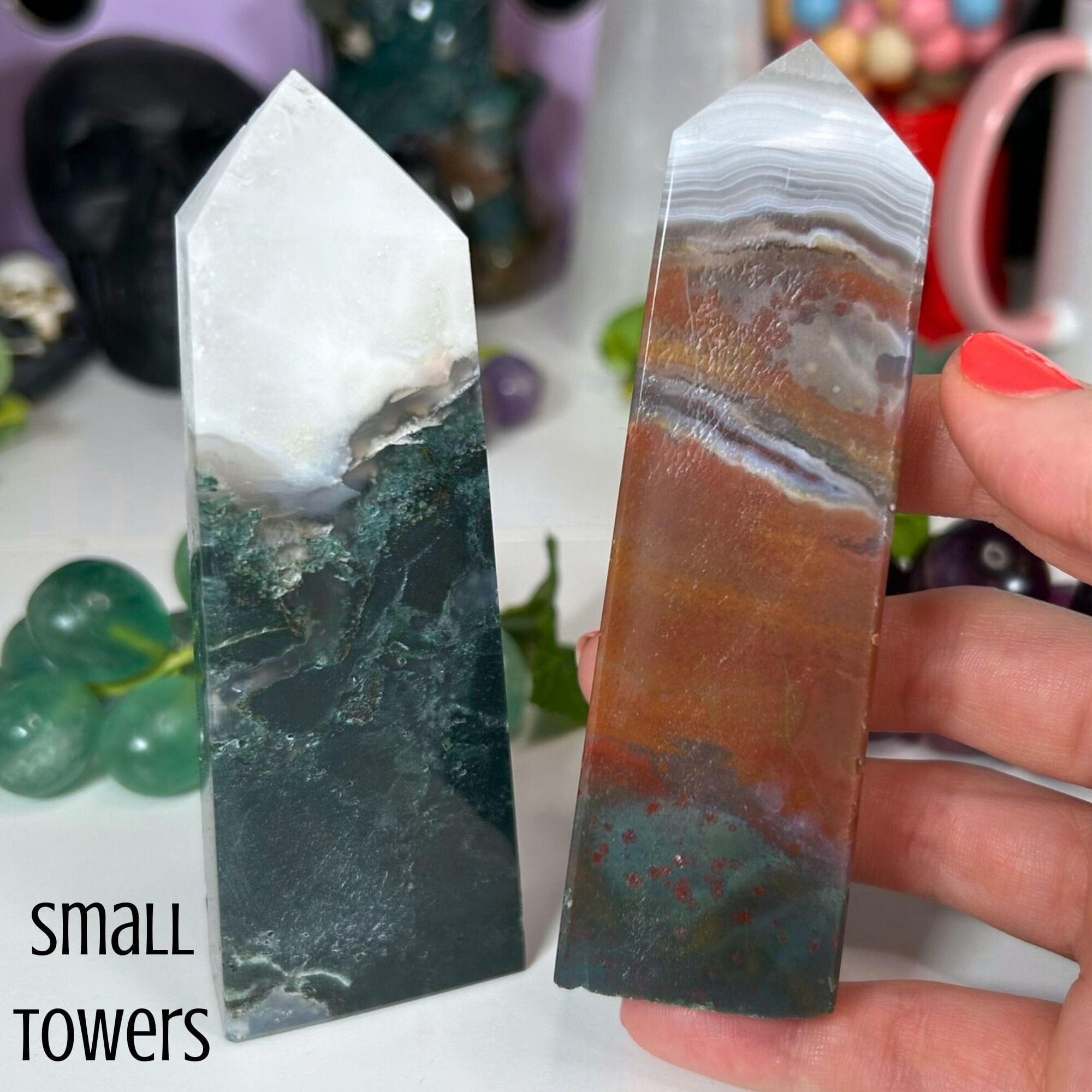 Ocean Jasper Towers Towers MagiCandleSOS Small 