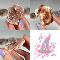 Pink Amethyst Clusters MagiCandleSOS 1 