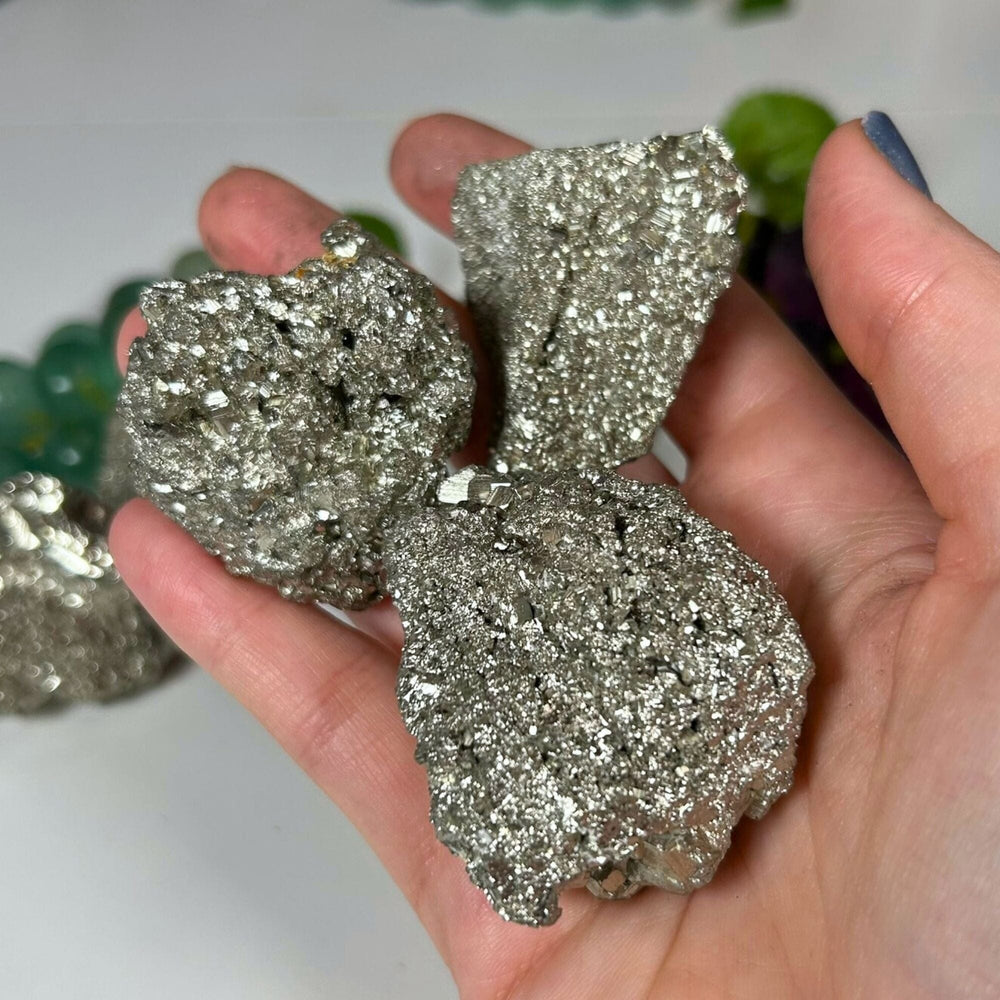 Pyrite Clusters - Lost Treasure Specimens MagiCandleSOS 