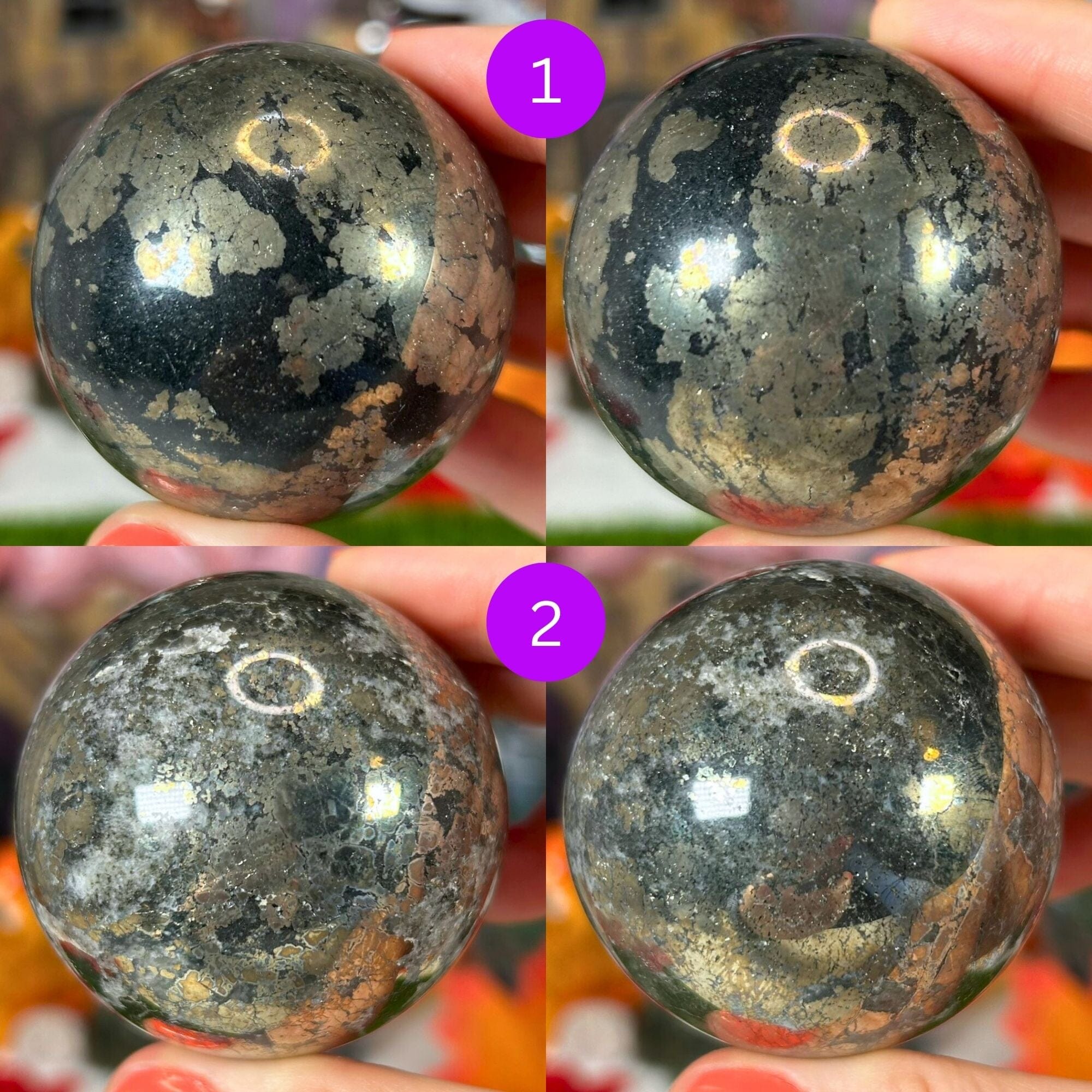 Pyrite Spheres Spheres MagiCandleSOS 1 