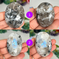 Rainbow Moonstone Palm Stones MagiCandleSOS 1 