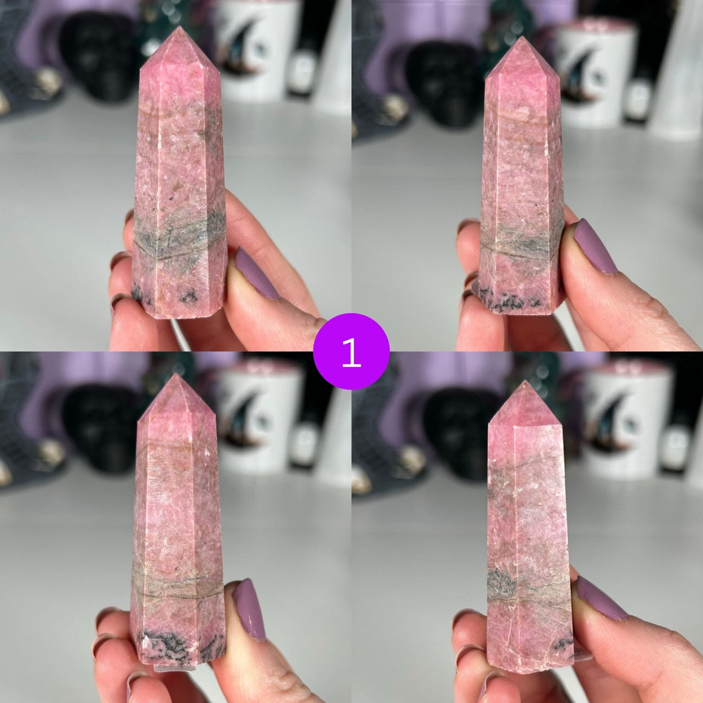 Rhodonite Points MagiCandleSOS 1 