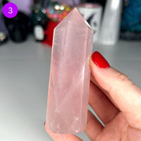 Rose Quartz Points MagiCandleSOS 3 