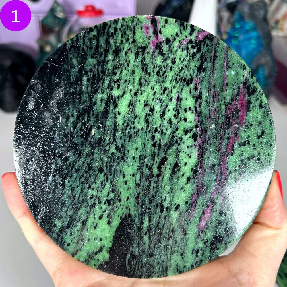 Ruby in Zoisite Plates Misc MagiCandleSOS 1 