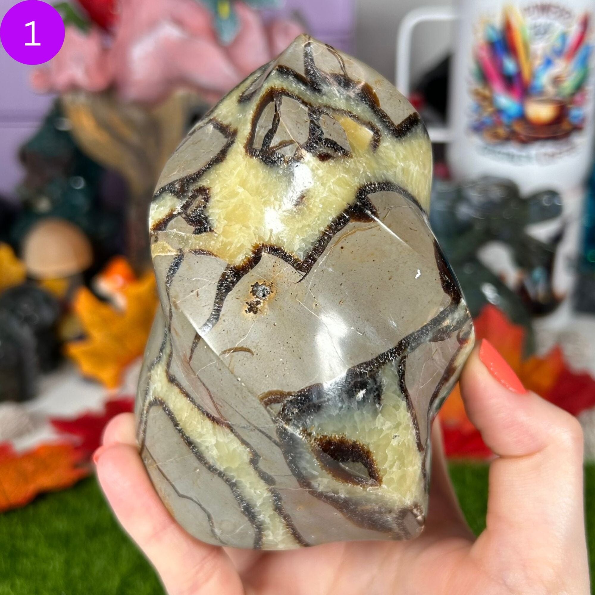 Septarian Flames Flames MagiCandleSOS 1 