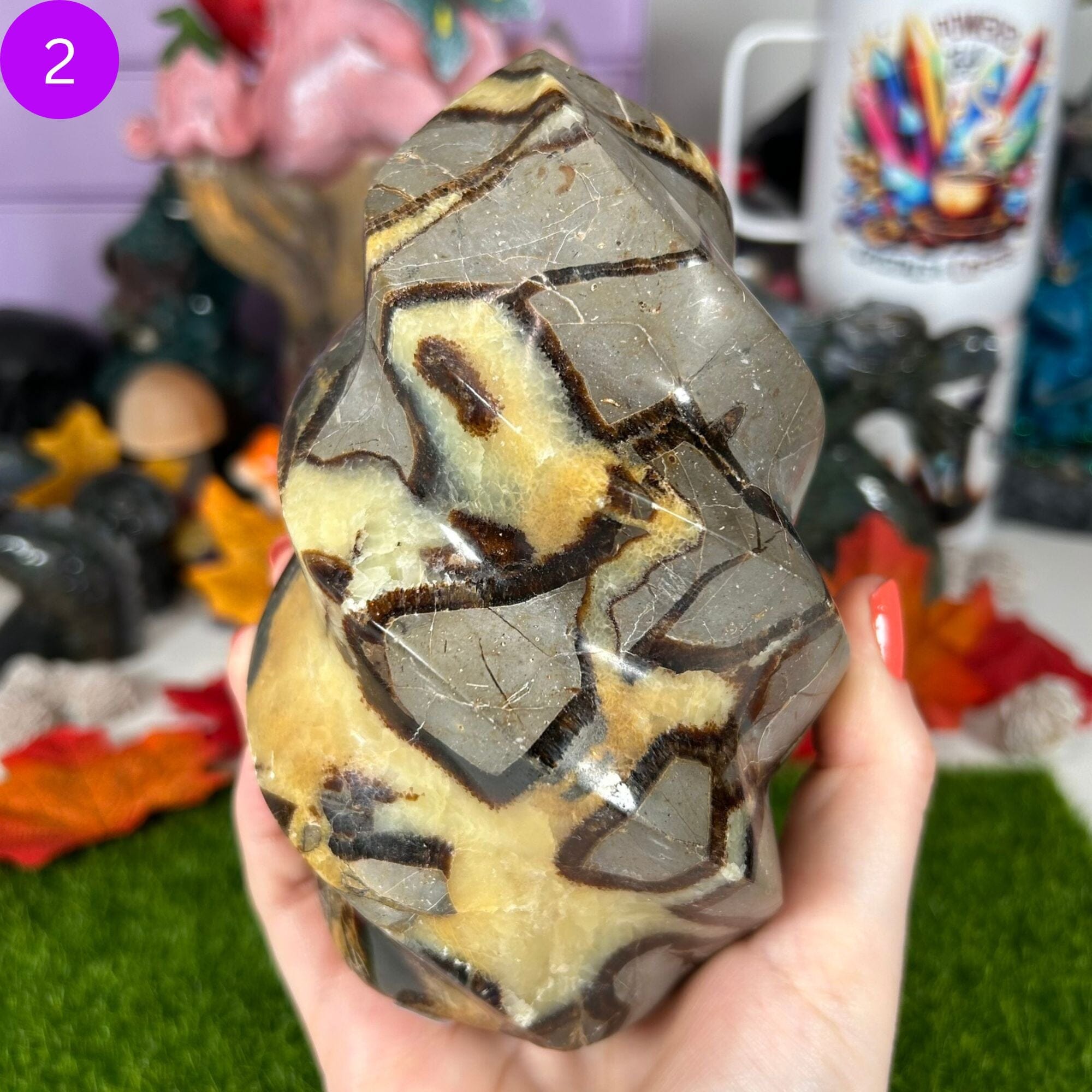 Septarian Flames Flames MagiCandleSOS 