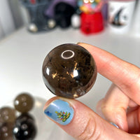 Smoky Quartz Spheres MagiCandleSOS 