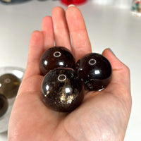 Smoky Quartz Spheres MagiCandleSOS 